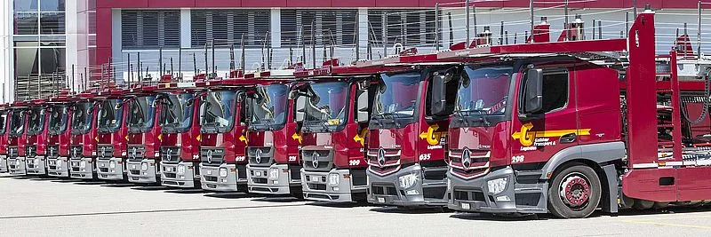Galliker Transport und Logistik am Standort Altishofen