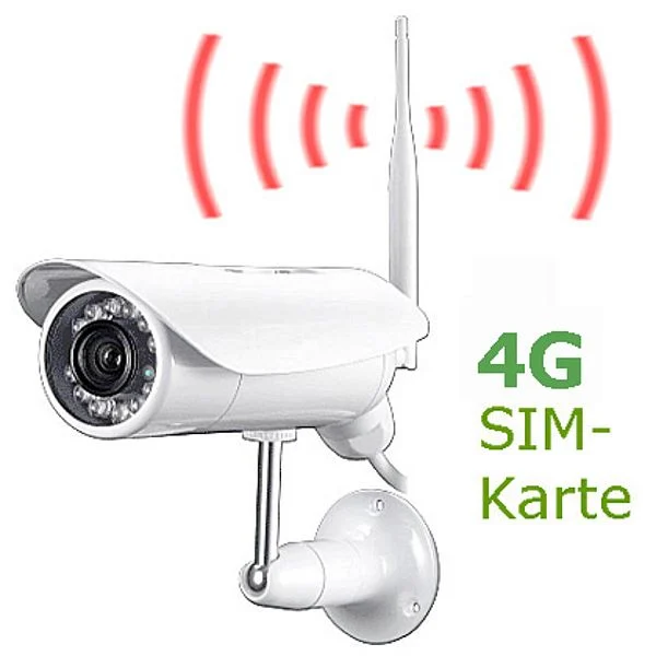 Kompakte 4G-Baustellenkamera