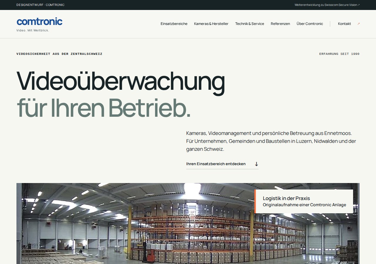 Ansicht: Comtronic Videosicherheit